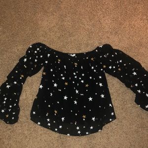 NEVER WORN Off The Shoulder Blouse